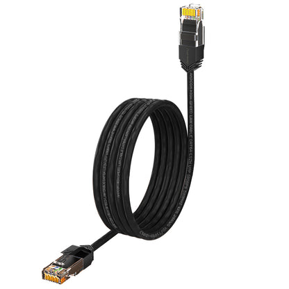 AMPCOM Cat6a 28AWG UTP Patch Cable,  Ultra-Slim, LSZH, for Structured Cabling and Surveillance System Wiring